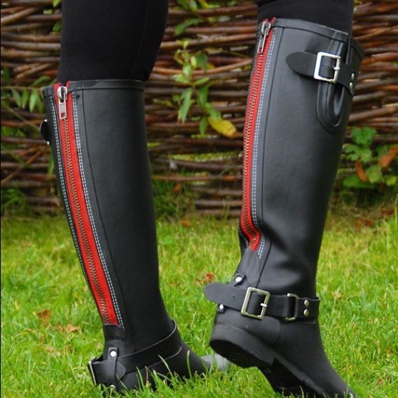 Steve Madden Shoes - STEVE MADDEN | Tsunamii Rubber Rain Boots Black